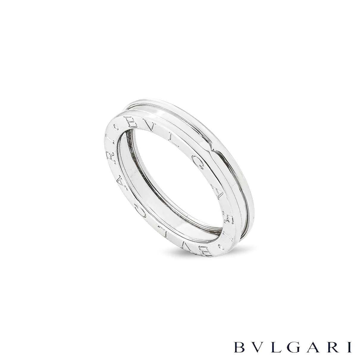 Bvlgari White Gold B.Zero1 Ring Size 64 336034